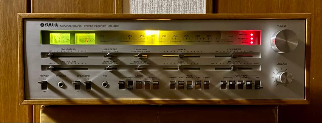 【フルメンテ済・極美品】レシーバーの頂点　YAMAHA CR-1000