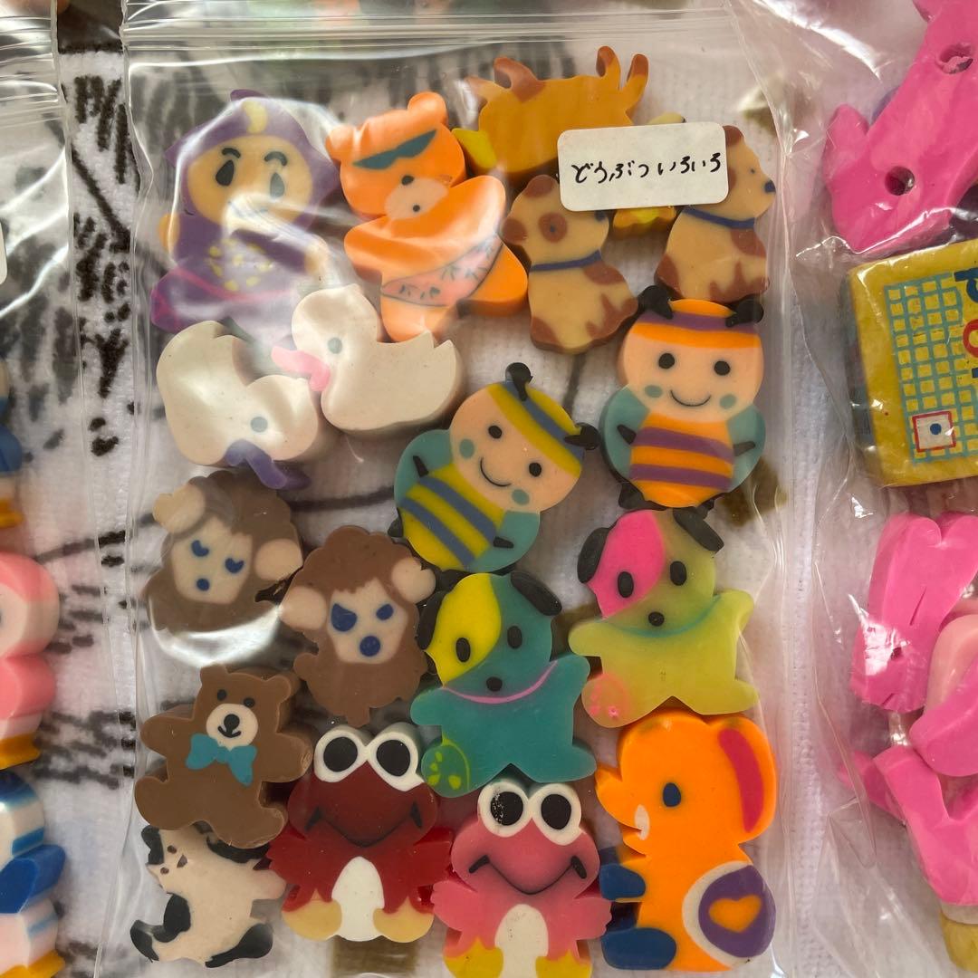 平成レトロ　消しゴムいろいろ　動物