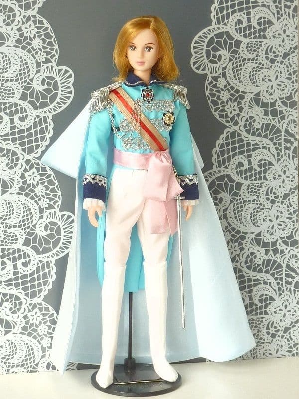 宝塚歌劇男役風衣装「オスカル・水色軍服」②