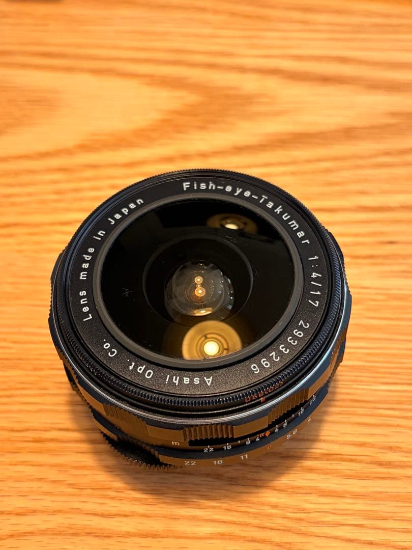 【希少】Fish-eye-Takumar 17mm／実写確認済／NikonZ使用