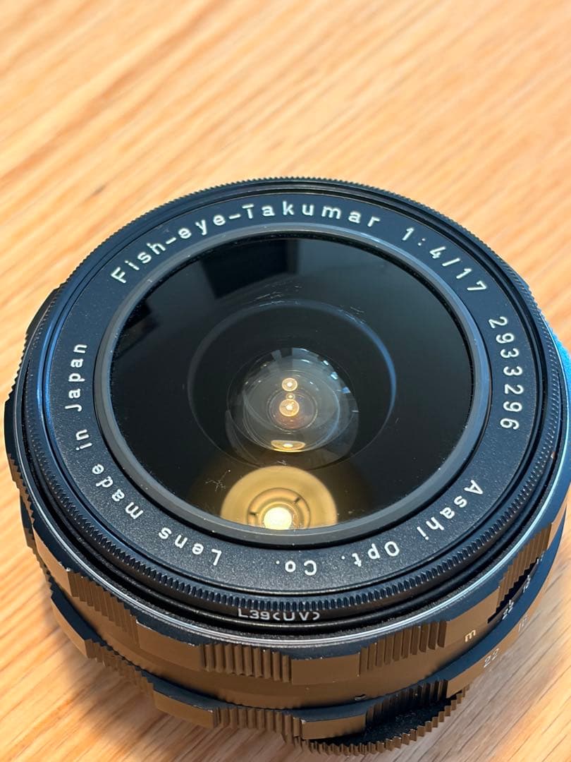 【希少】Fish-eye-Takumar 17mm／実写確認済／NikonZ使用