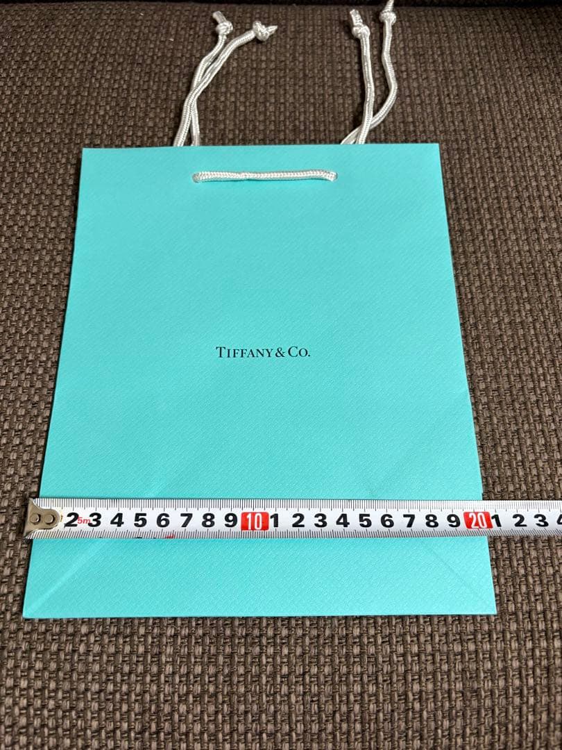 現行品　新品ティファニーショッパー紙袋 （20x 25cm）100枚セット