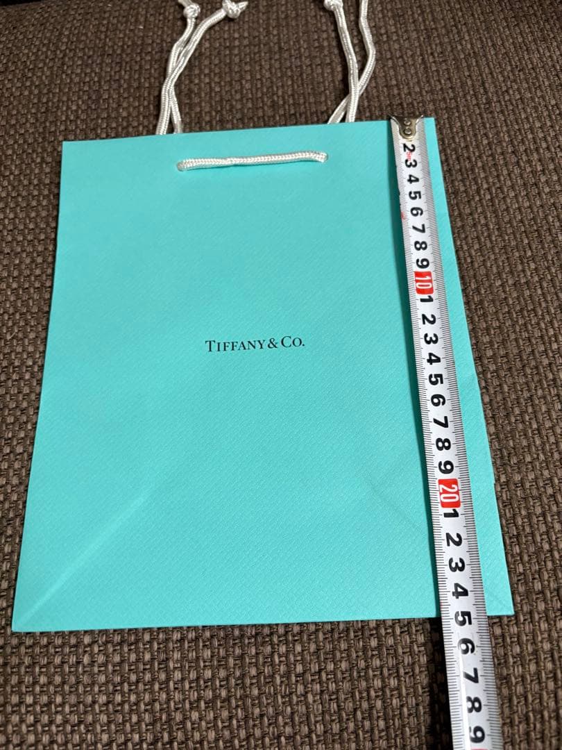 現行品　新品ティファニーショッパー紙袋 （20x 25cm）100枚セット