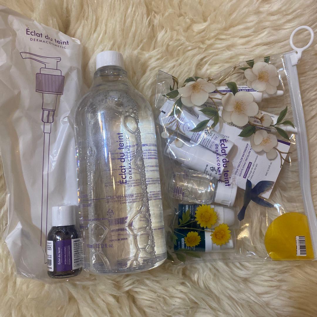 Éclat du teint 化粧水 500ml ポンプ付き