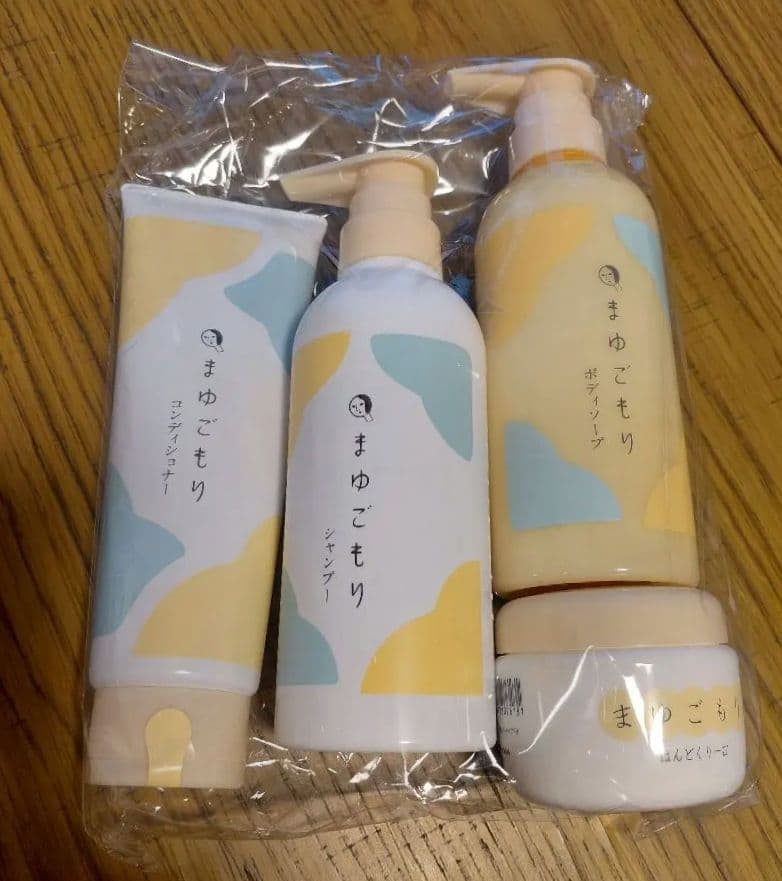 まゆごもり ボディソープ ハンドソープ ヘアケア あぶらとり紙セット