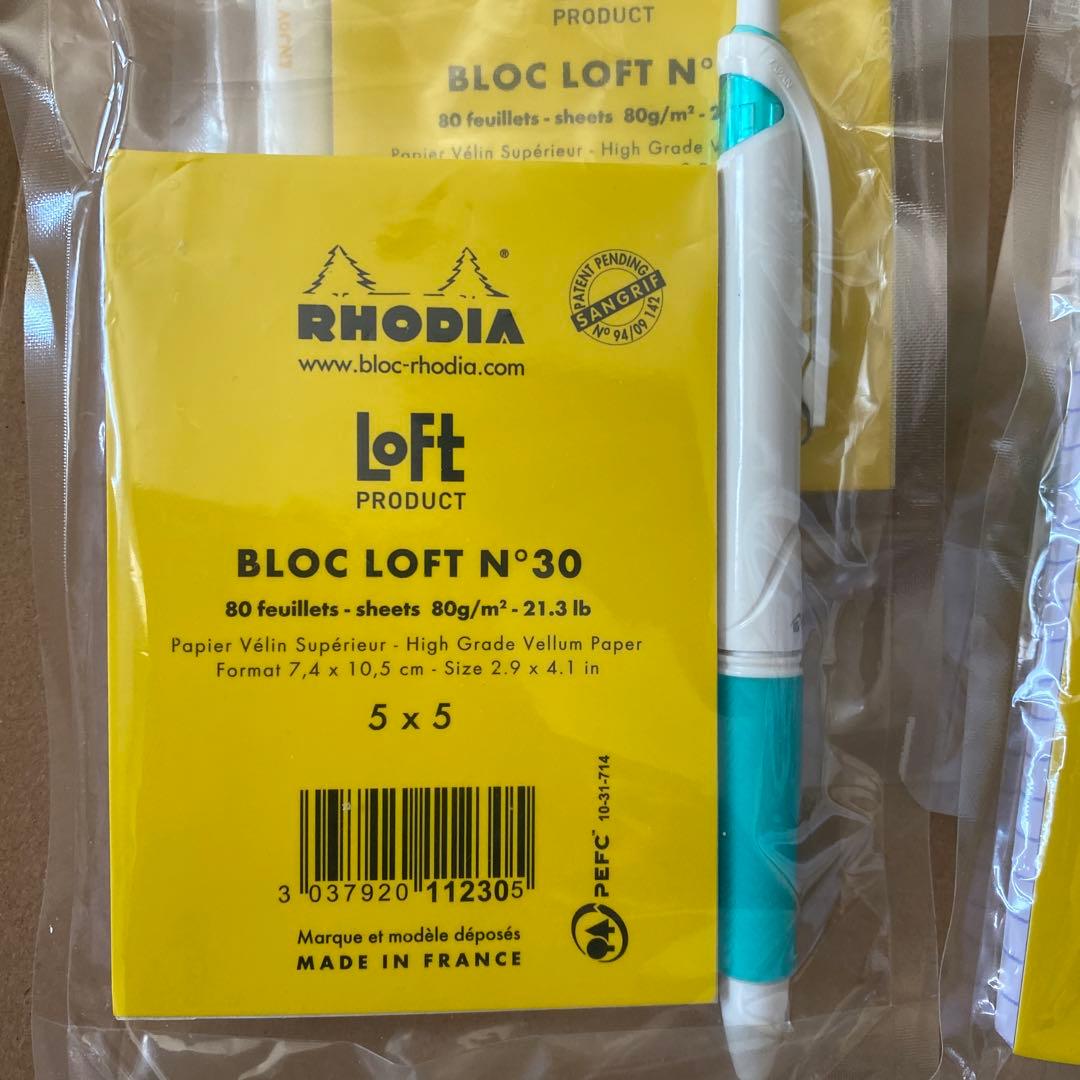 LOFT RHODIA メモ帳 セット　１０個