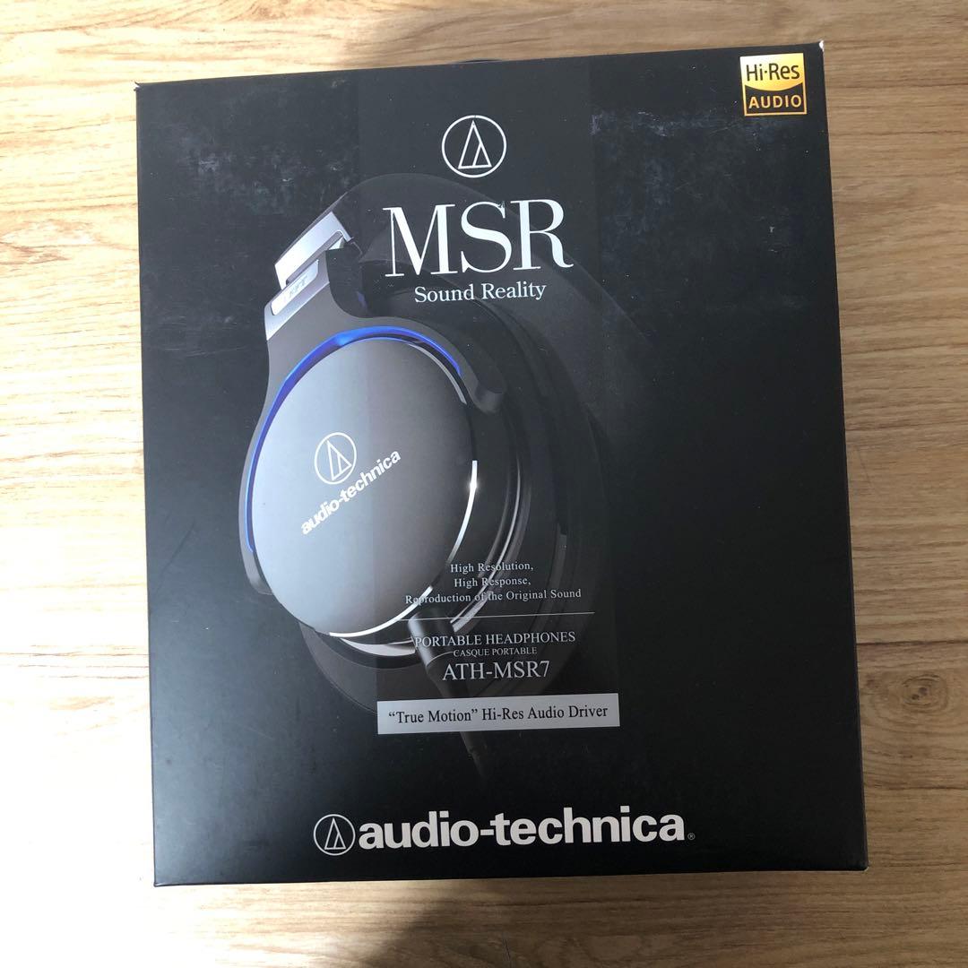 【美品・未使用】オーディオテクニカ ATH-MSR7 ハイレゾ音質