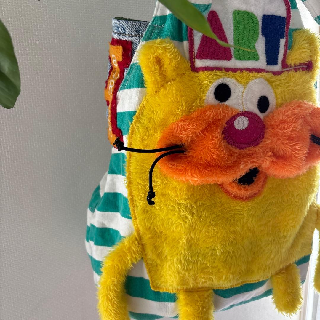 再販なし☆手足ぶら〜んのおひげぴよ〜んぷっくりおしりフォルムトートバッグ