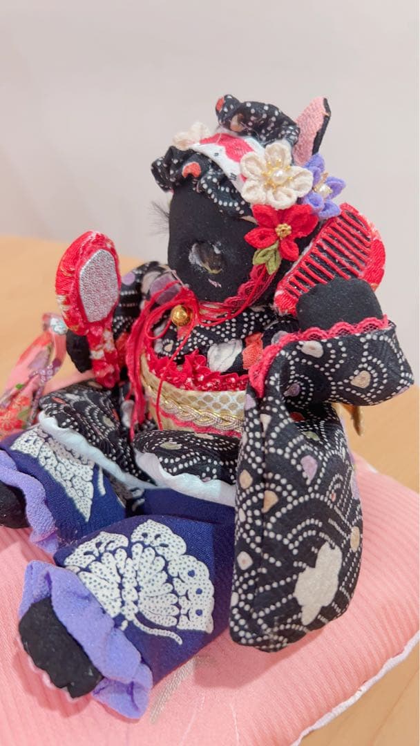 着物黒猫