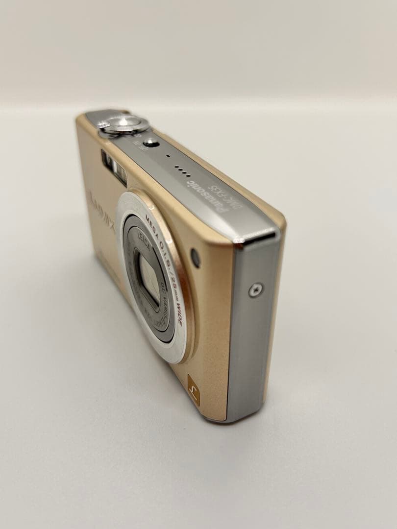 パナソニック FX35 デジカメ ゴールド LUMIX 動作品