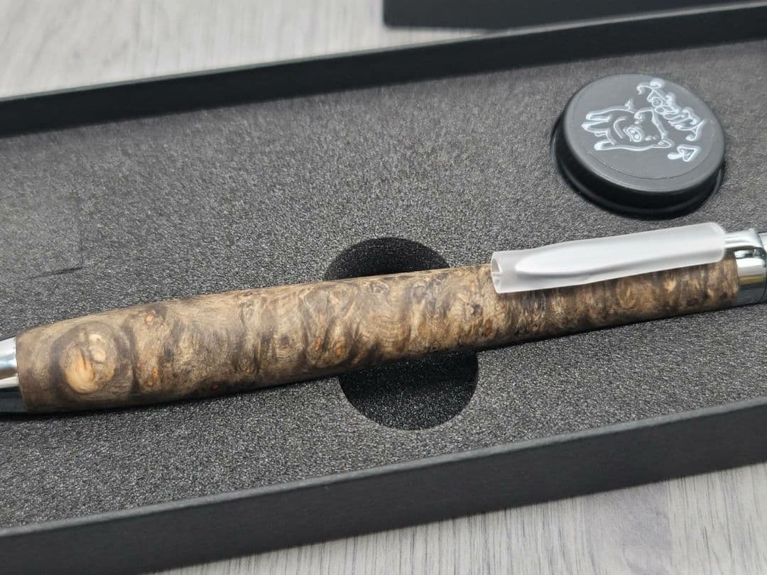 新品　こぶた工房　極上+花梨瘤　青瘤　シャープペンシル0.5