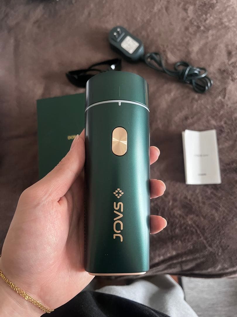 SACR DORA 脱毛器 ダークグリーン