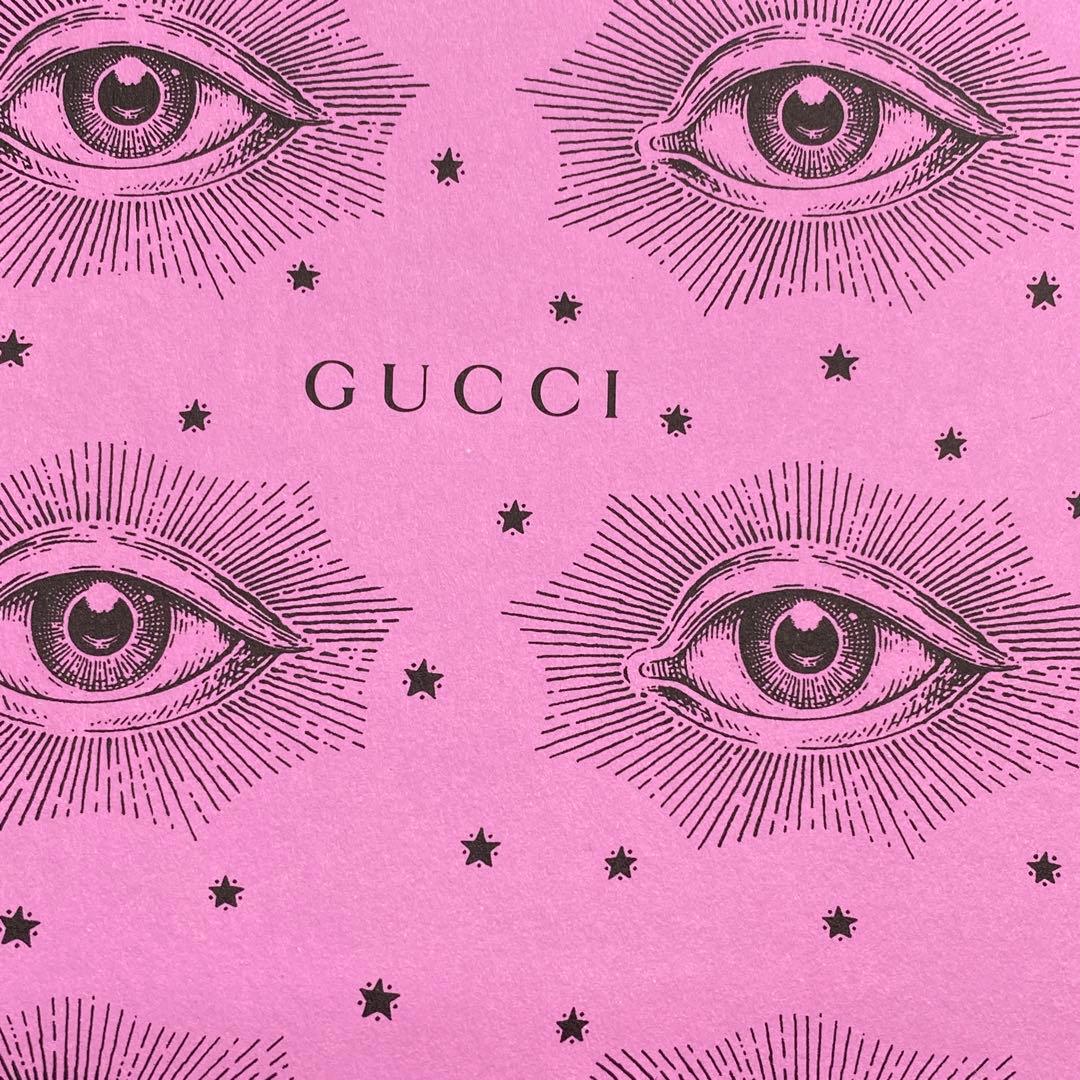GUCCI　グッチ　ノート　ノベルティ　ピンク　目　eye 　no.123