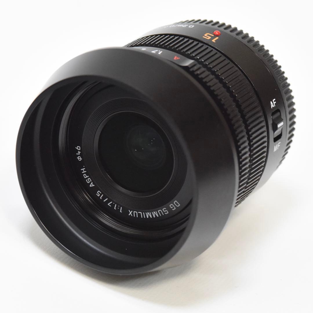 LEICA DG SUMMILUX 15mm F1.7 ASPH ブラック