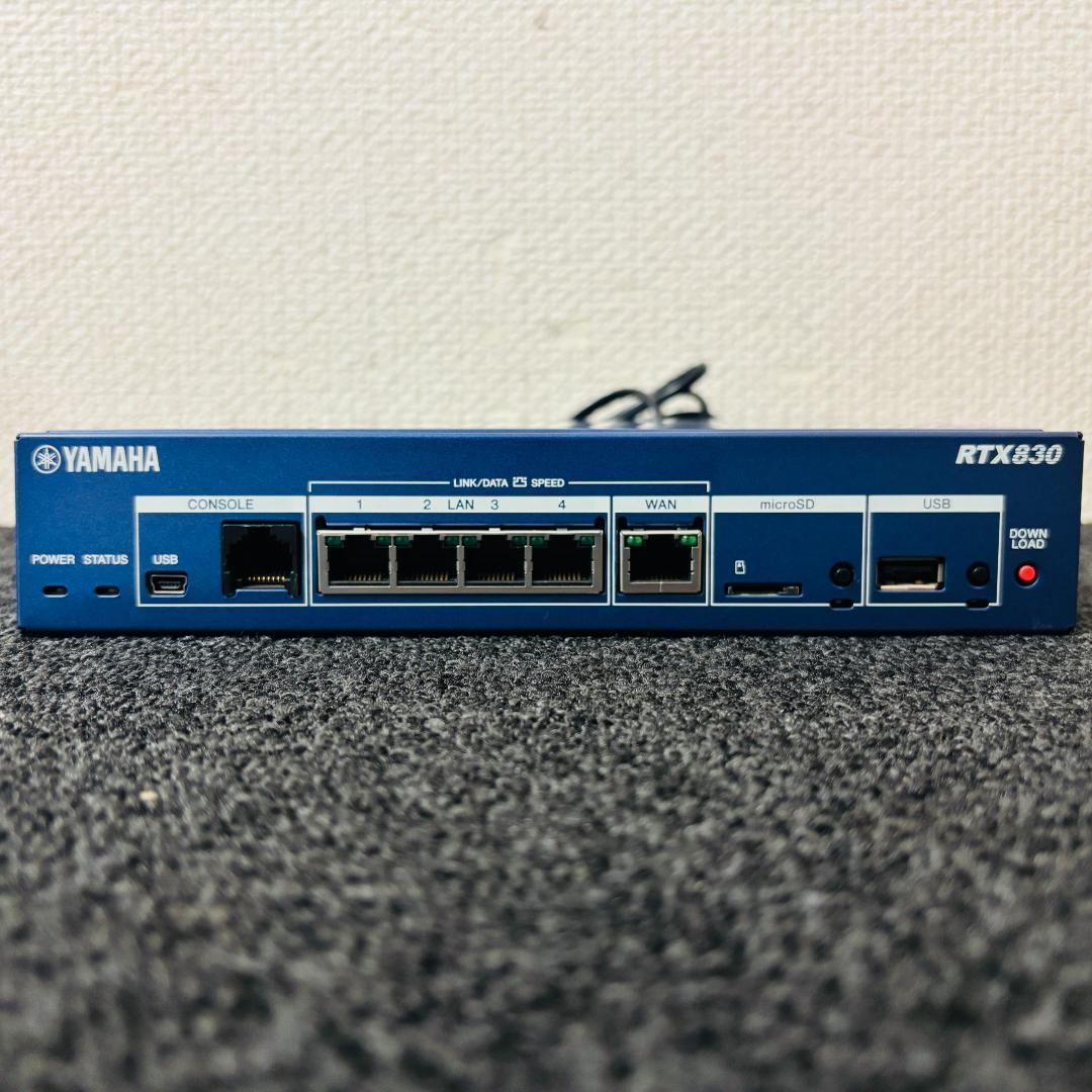 【送料無料】YAMAHA 有線LANルーター RTX830