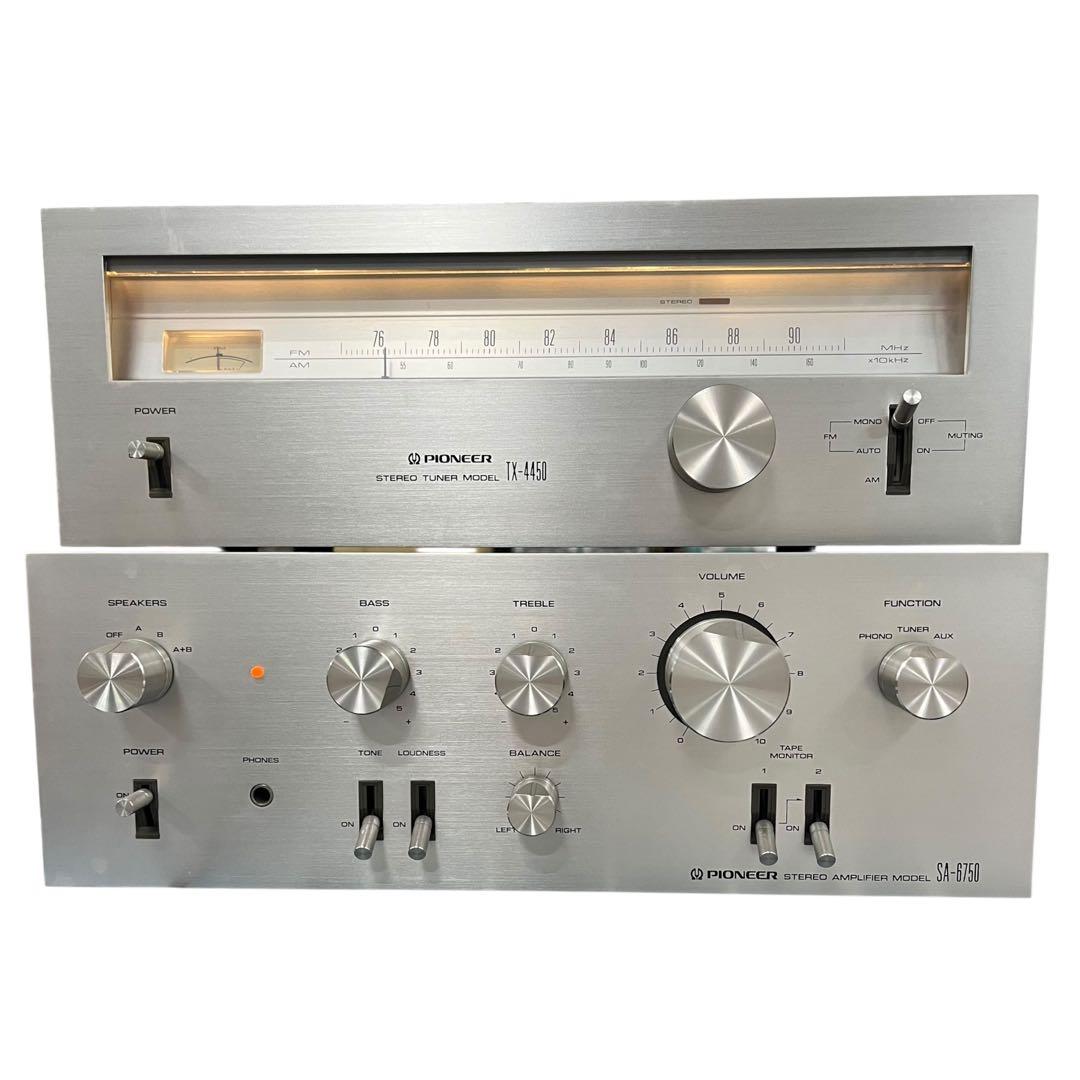 Pioneer パイオニア TX-4450 SA-6750 CT-2 3点セット