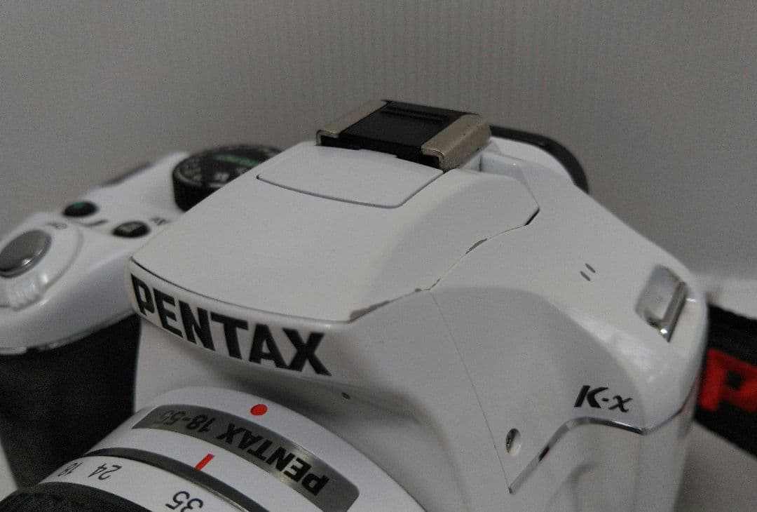 PENTAX K-x ホワイト デジタル一眼レフカメラ　ジャンク