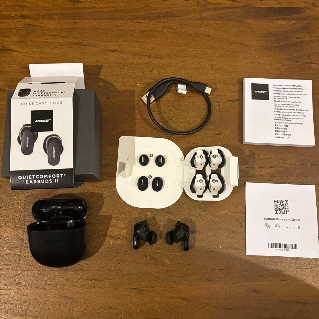 Bose QuietComfort Earbuds II ブラック　ジャンク品