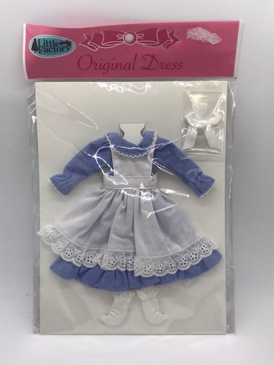 リカちゃん リトルファクトリーオリジナルドレス キャッスル制服 アリス風エプロン