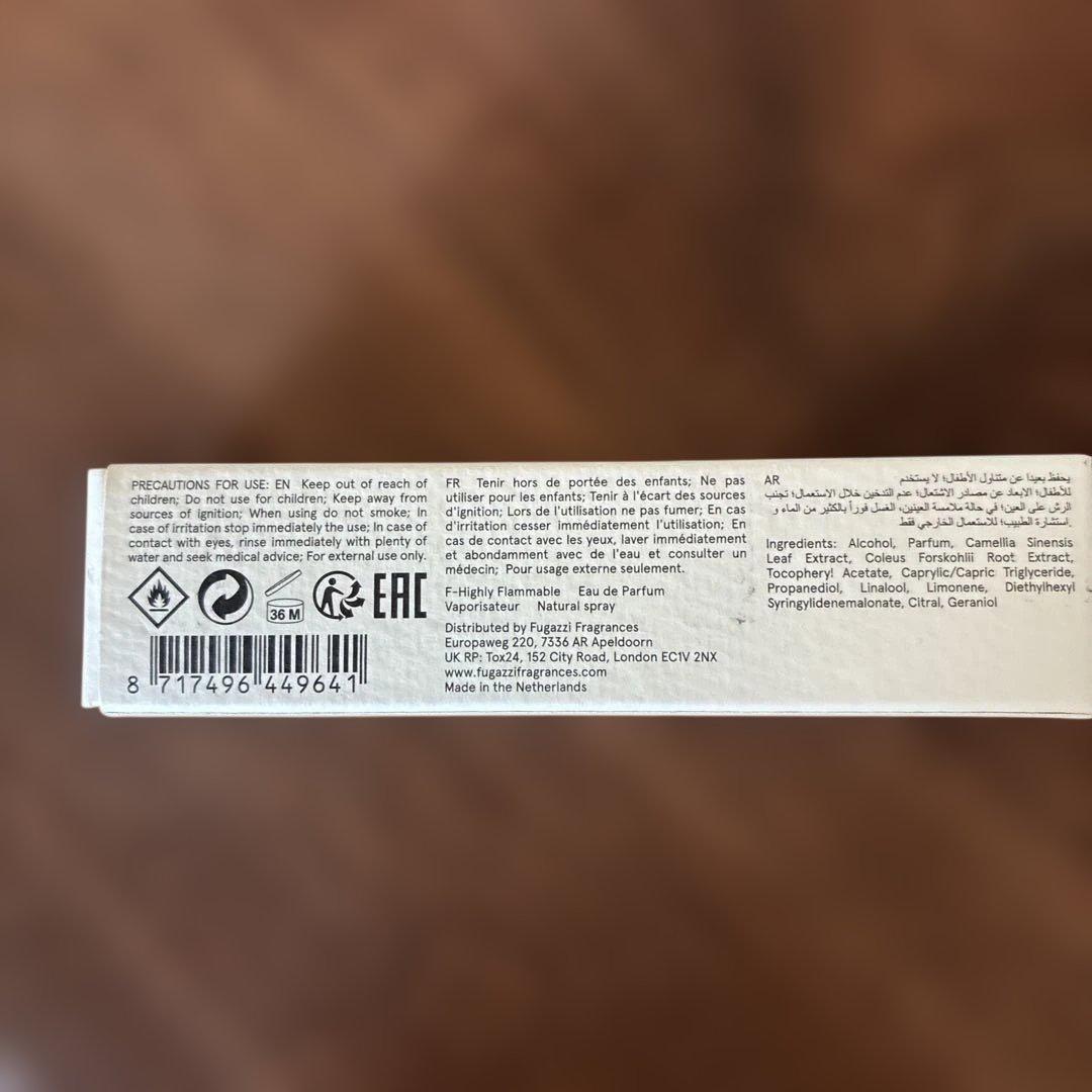香水　フガッジ8ml 新品未使用