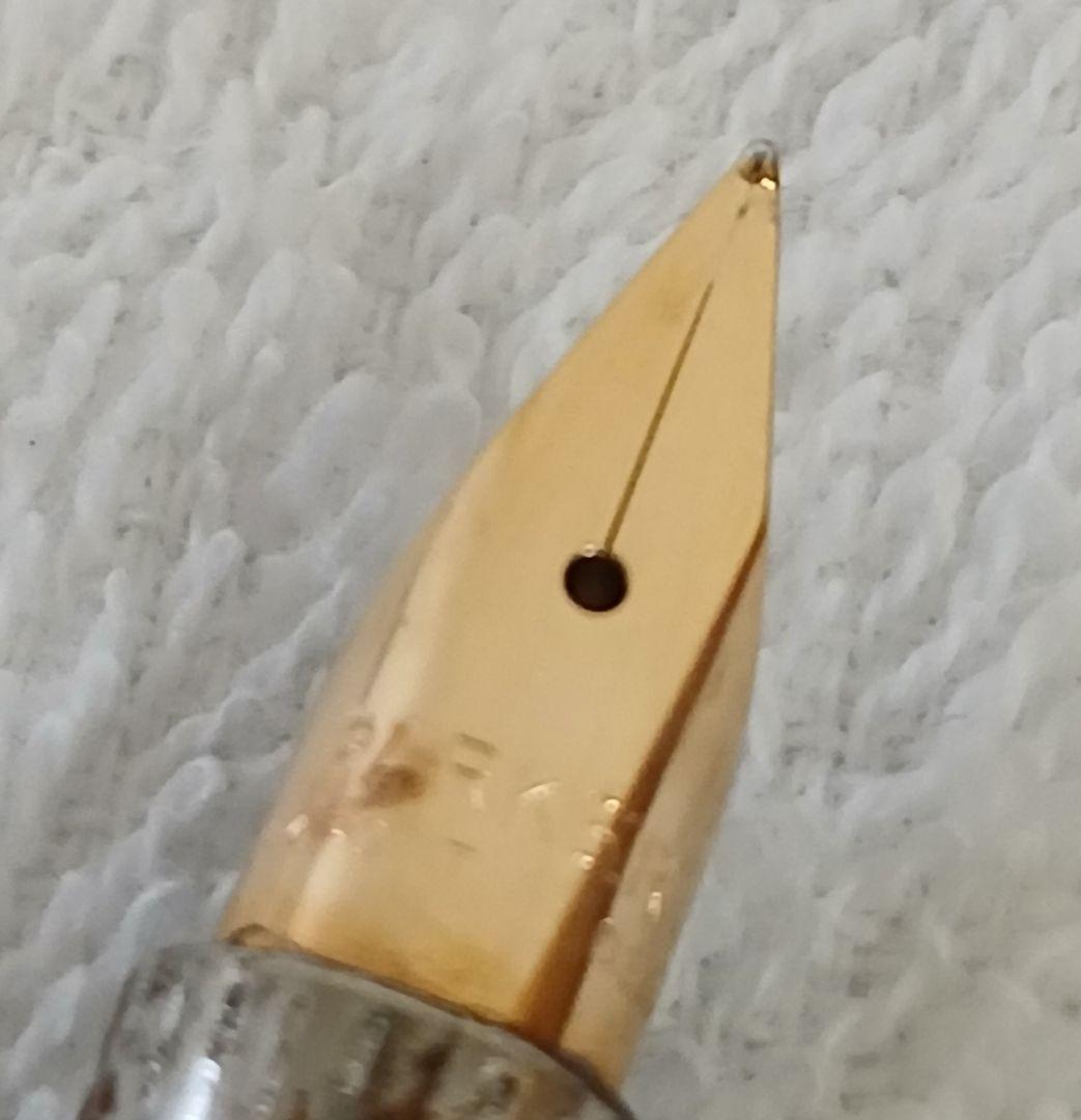 PARKER パーカー 万年筆 スターリングシルバー 14K-585