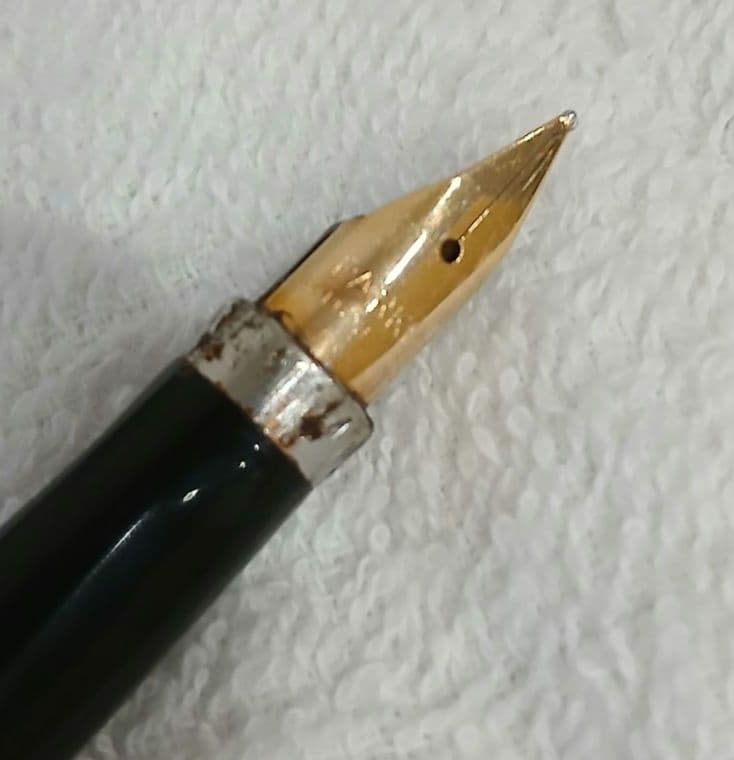 PARKER パーカー 万年筆 スターリングシルバー 14K-585