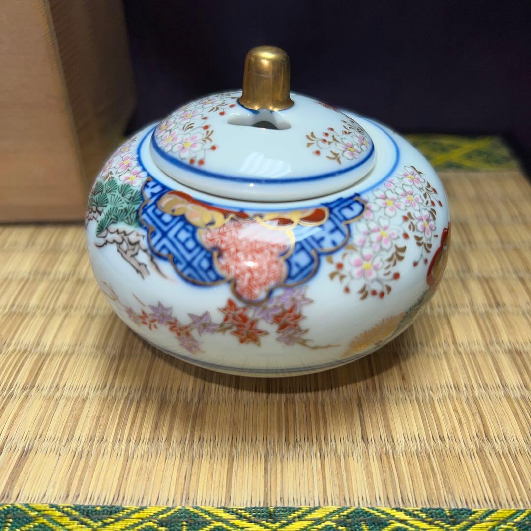 基泉　春秋文香炉完品セール品