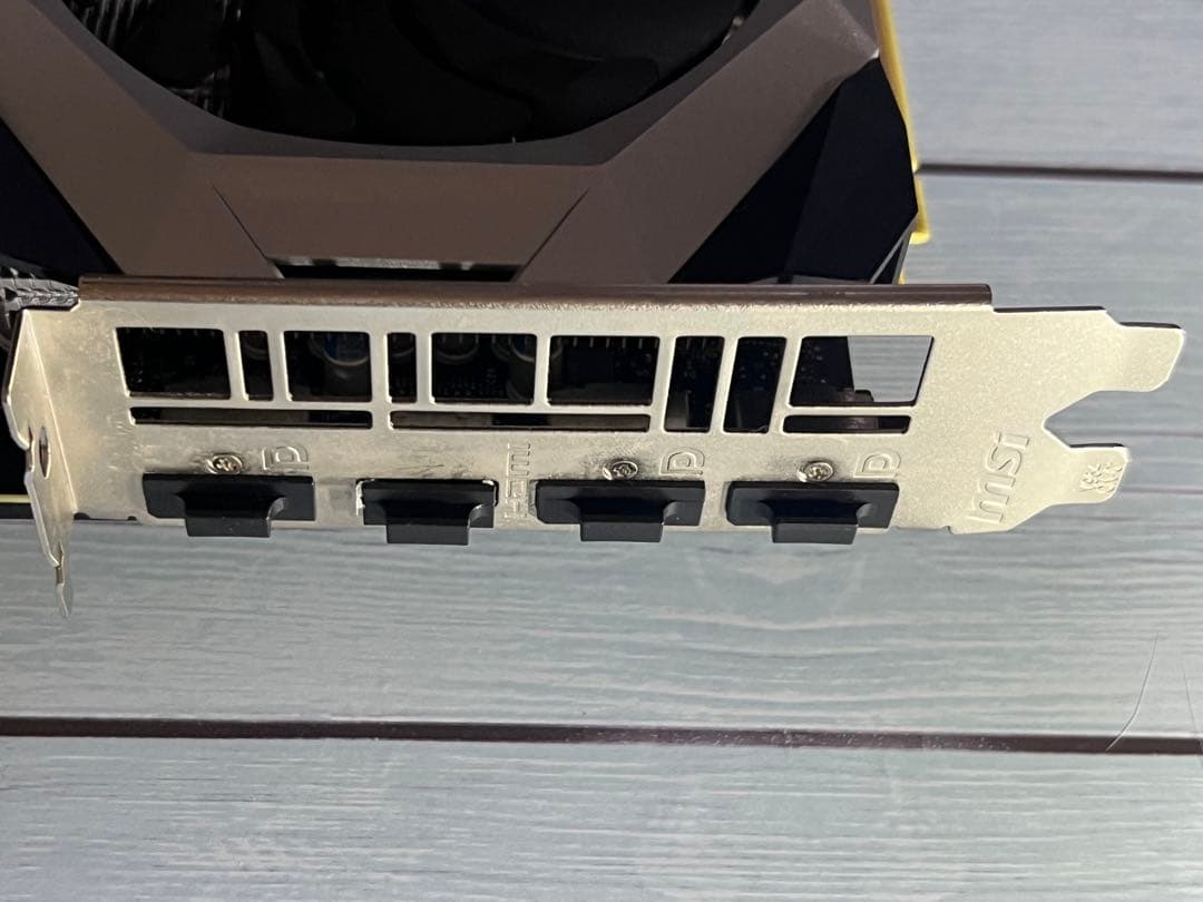 MSI RTX2060SUPER モンハンワイルズベンチ動作確認済