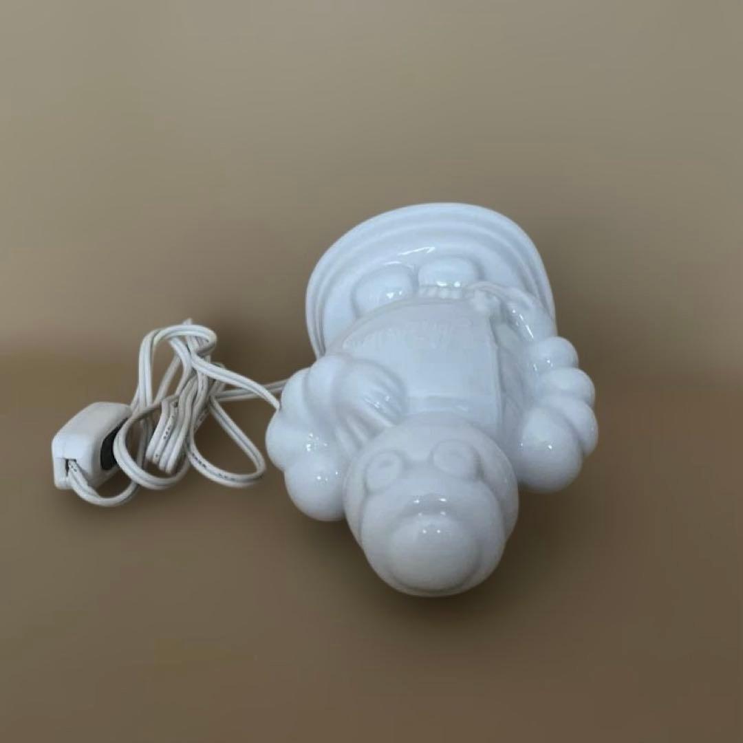 【ジャンク品】ミシュラン　ビバンダム　 陶器製置き物_旧ライト　高さ約21cm