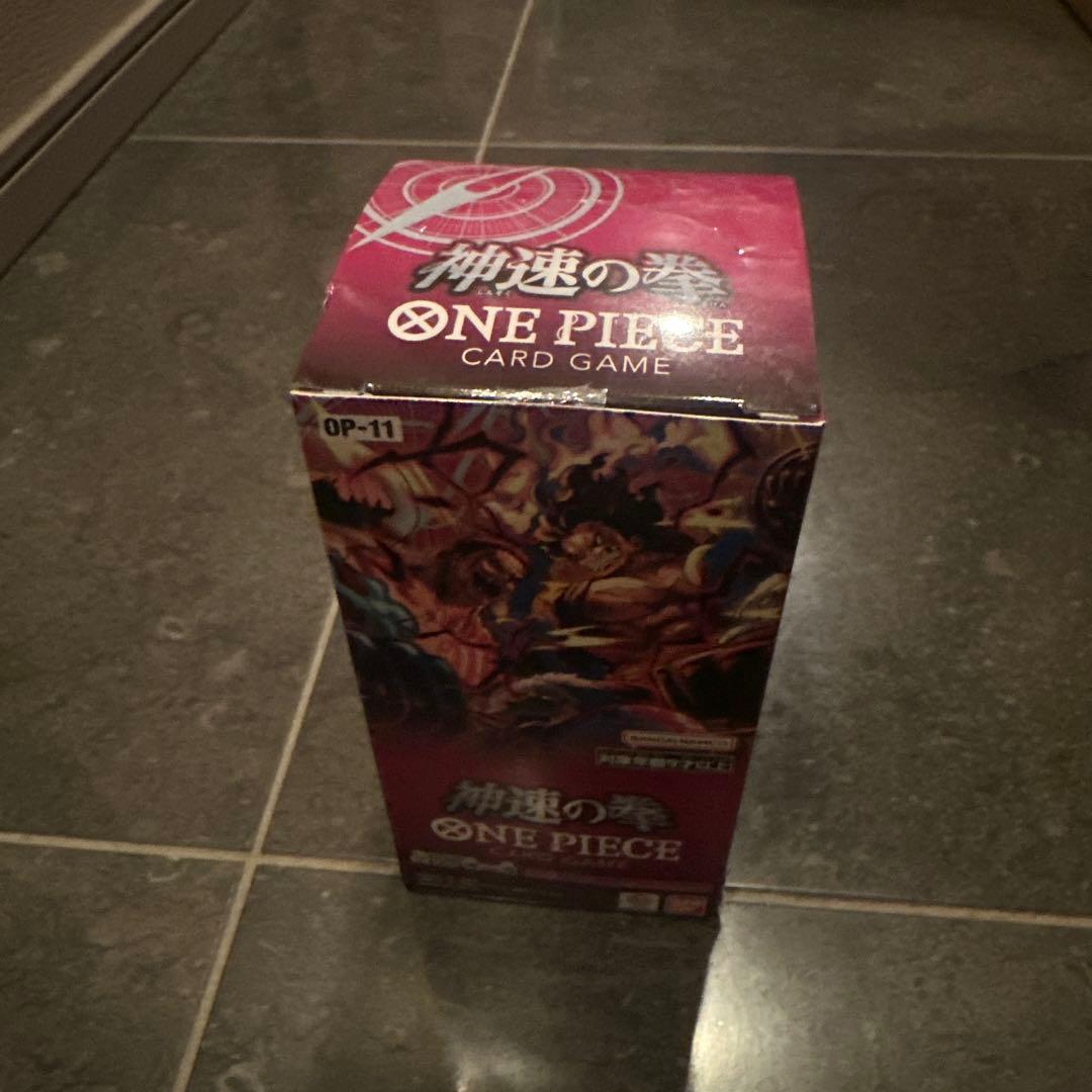 神速の拳 1BOX テープ付　箱にダメージあり