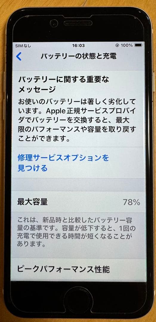 Apple iPhone SE 本体