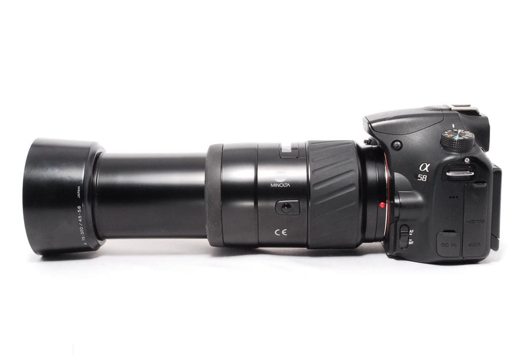 ◆すぐ使える◆SONY α58◆一眼レフカメラ◆スマホ転送◆標準＆超望遠レンズ◆