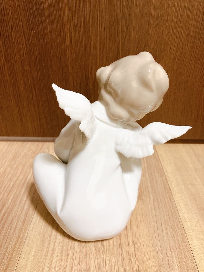 LLADRO リヤドロ 天使の考え事 フィギュリン 陶器