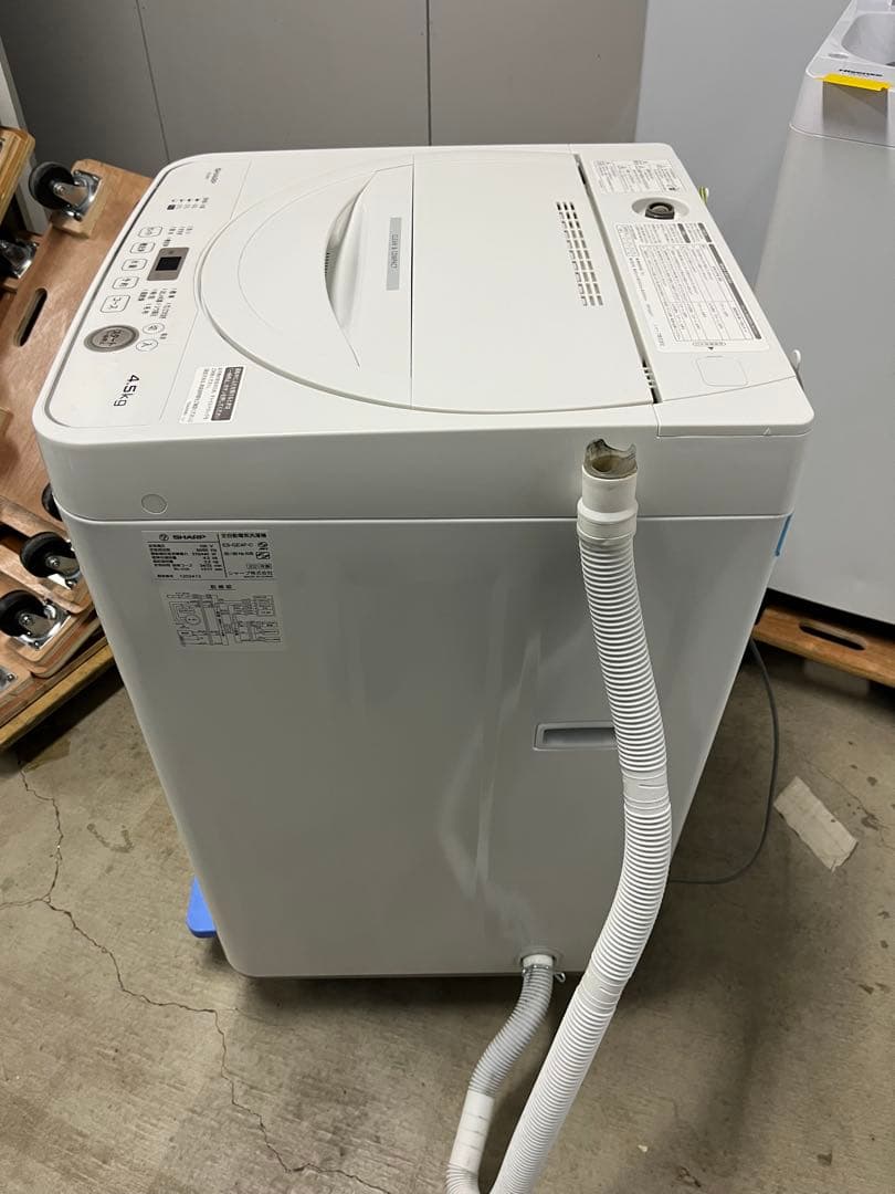 SHARP洗濯機ES-GE4F-C 2021年製識別T