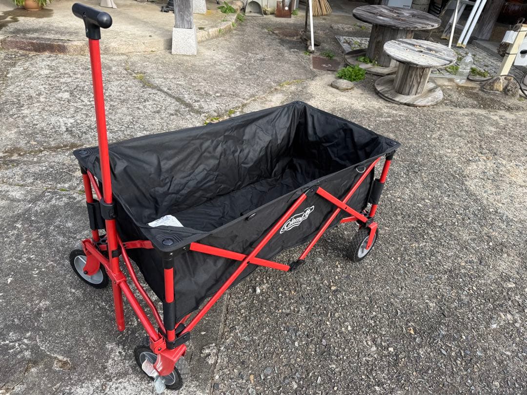 Coleman キャリーカート 106cm x 53cm x 100cm