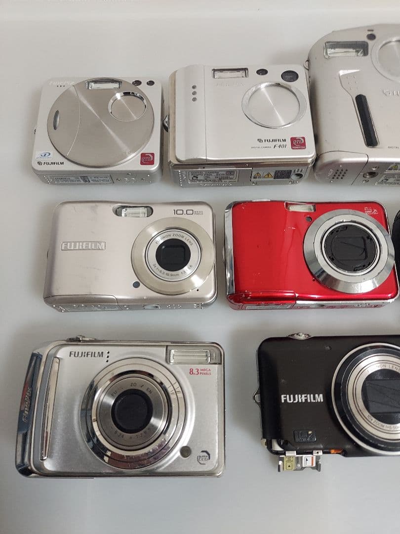 デジタルカメラ 10台 ジャンク まとめ売り FUJIFILM　デジカメ