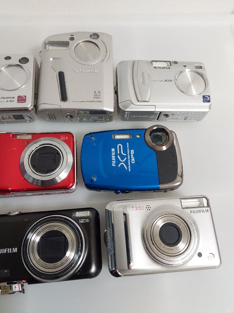 デジタルカメラ 10台 ジャンク まとめ売り FUJIFILM　デジカメ