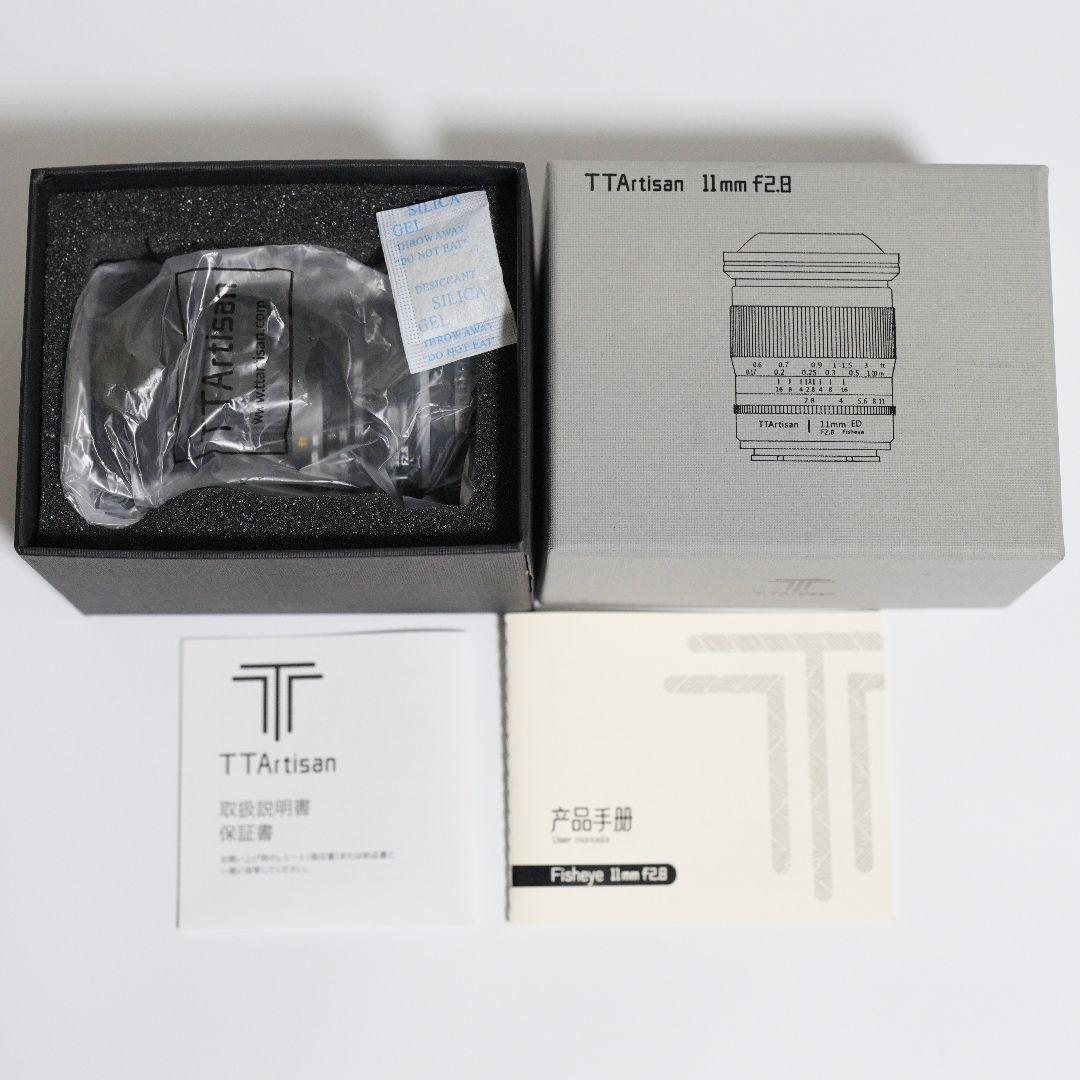 ソニーE用 TTArtisan 11mm ED F2.8 フィッシュアイレンズ