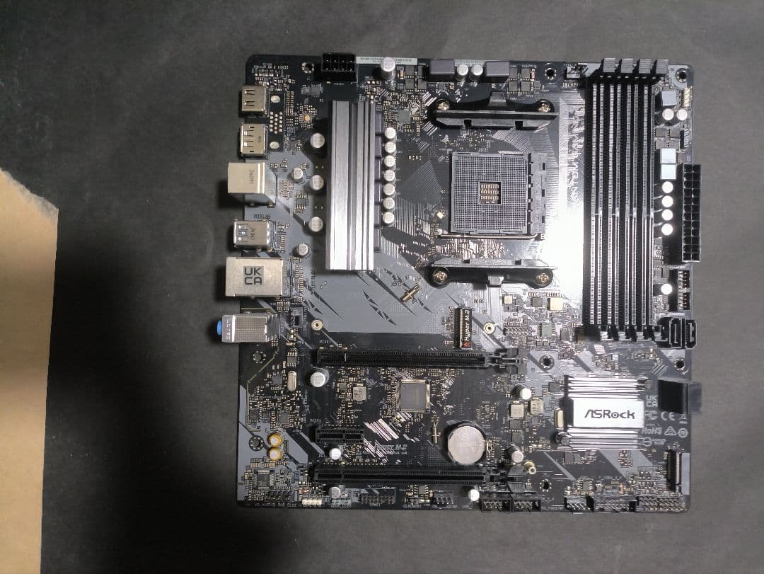[動作品] ASRock B550M PHANTOM GAMING 4