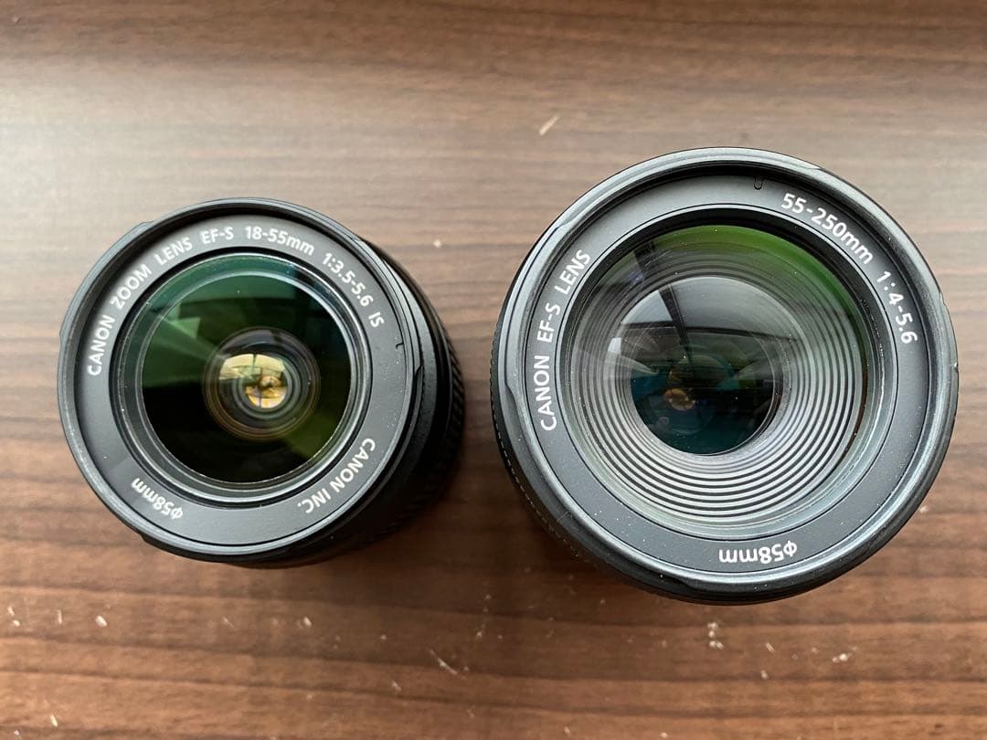 キヤノン Canon EOS Kiss X2 Wレンズキット　カメラバック付き！