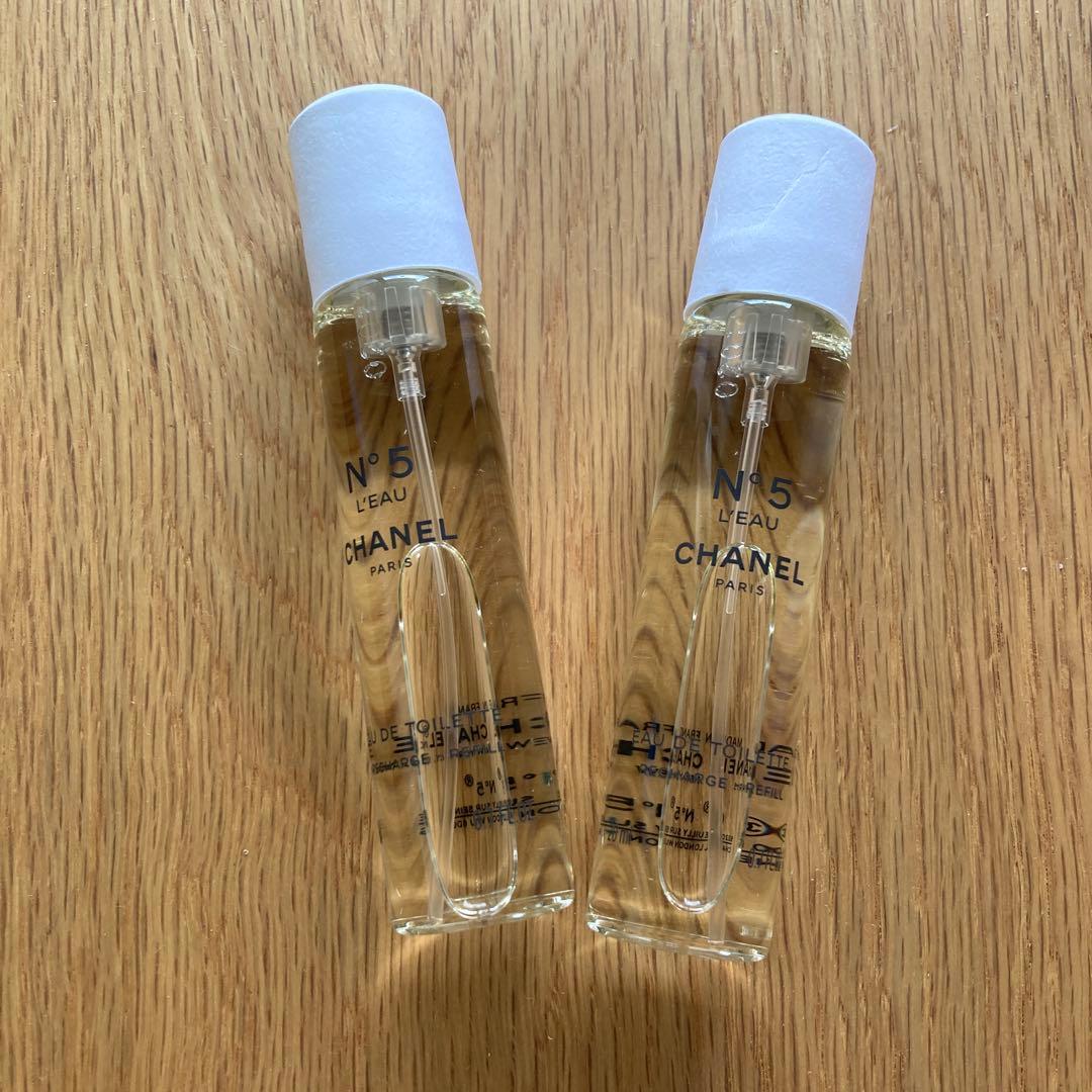 CHANEL N°5 L'EAU Eau de Toilette リフィル2本付