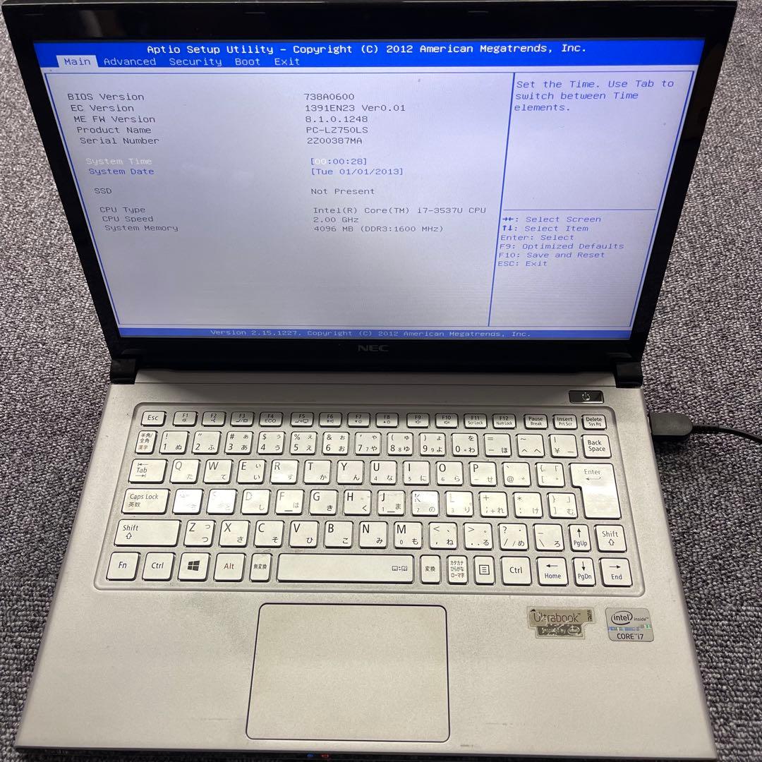 u*9様 【ジャンク】4台まとめてNECモバイルノートパソコン