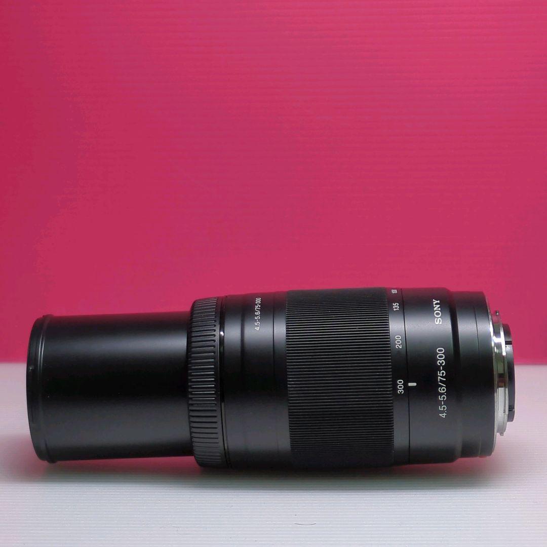 ★美品★ SONY 75-300m、18-70mm ソニーレンズ２本セット