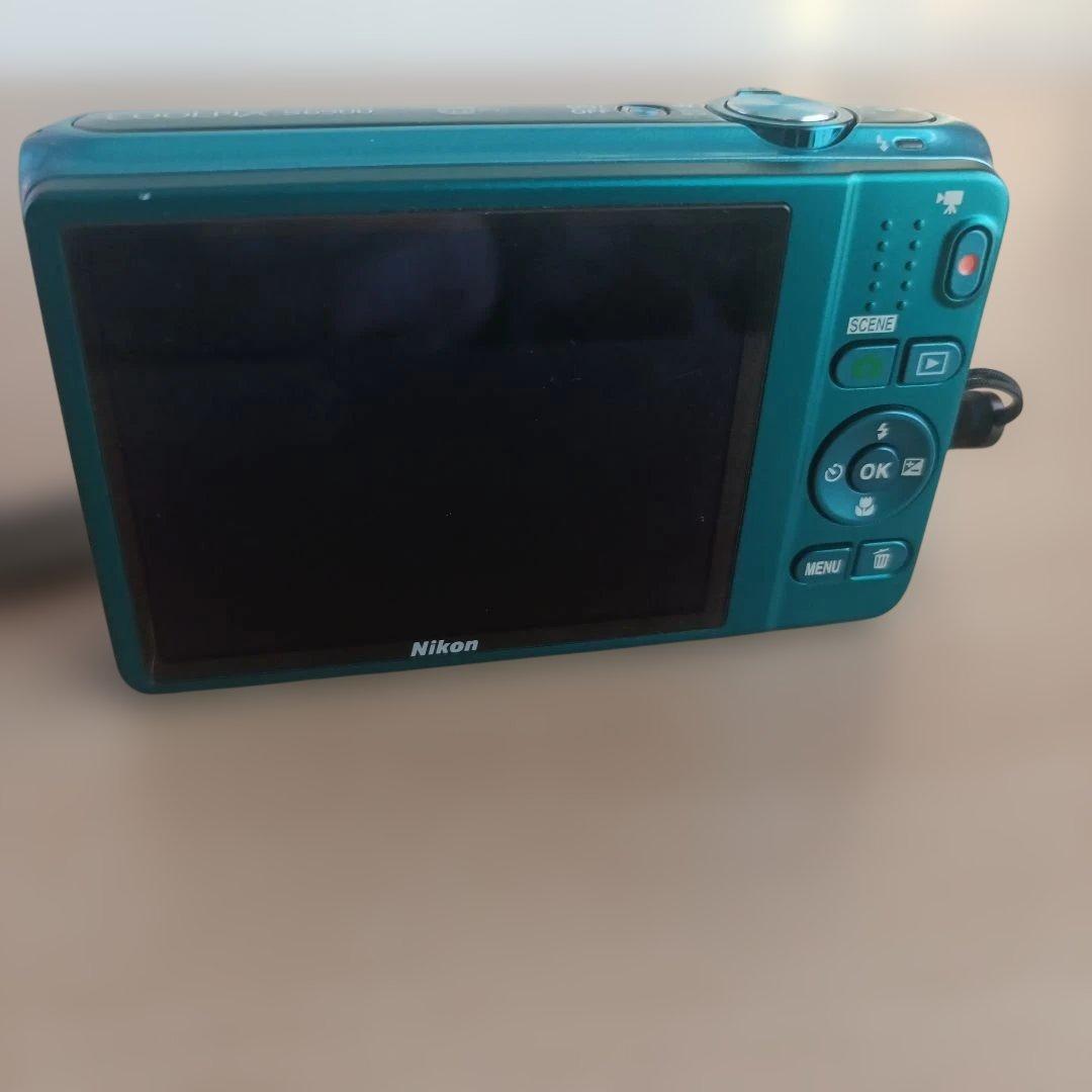 Nikon COOLPIX S6500 青　コンパクトデジタルカメラ
