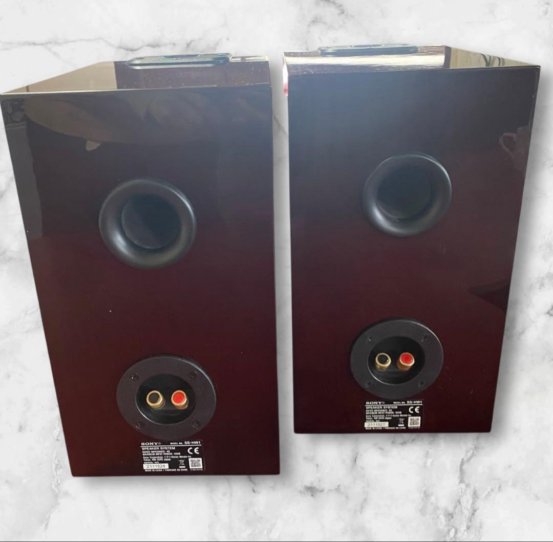 良品【SONY】ソニーSS-HW1 ハイレゾ対応スピーカーペア/連番