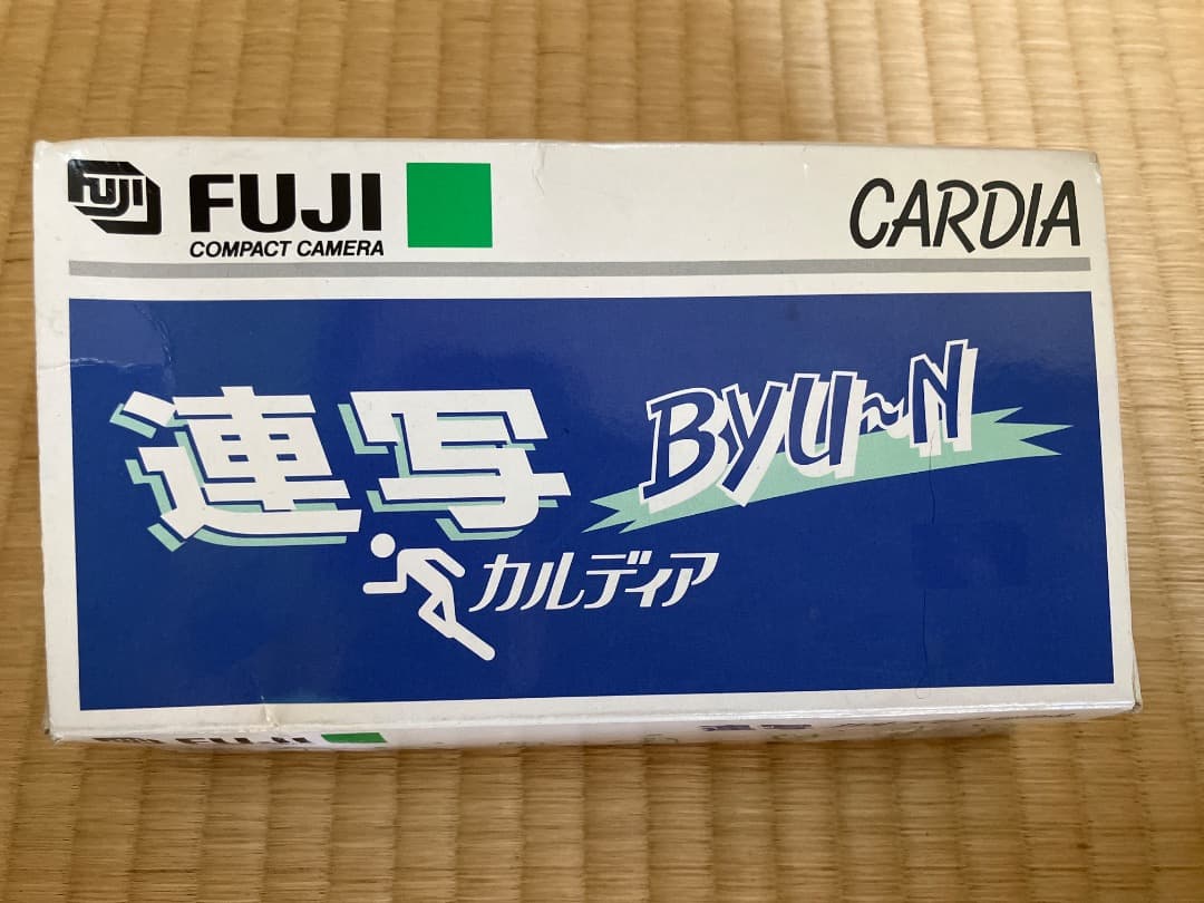 FUJI CARDIA 連写　BYU-N コンパクトカメラ
