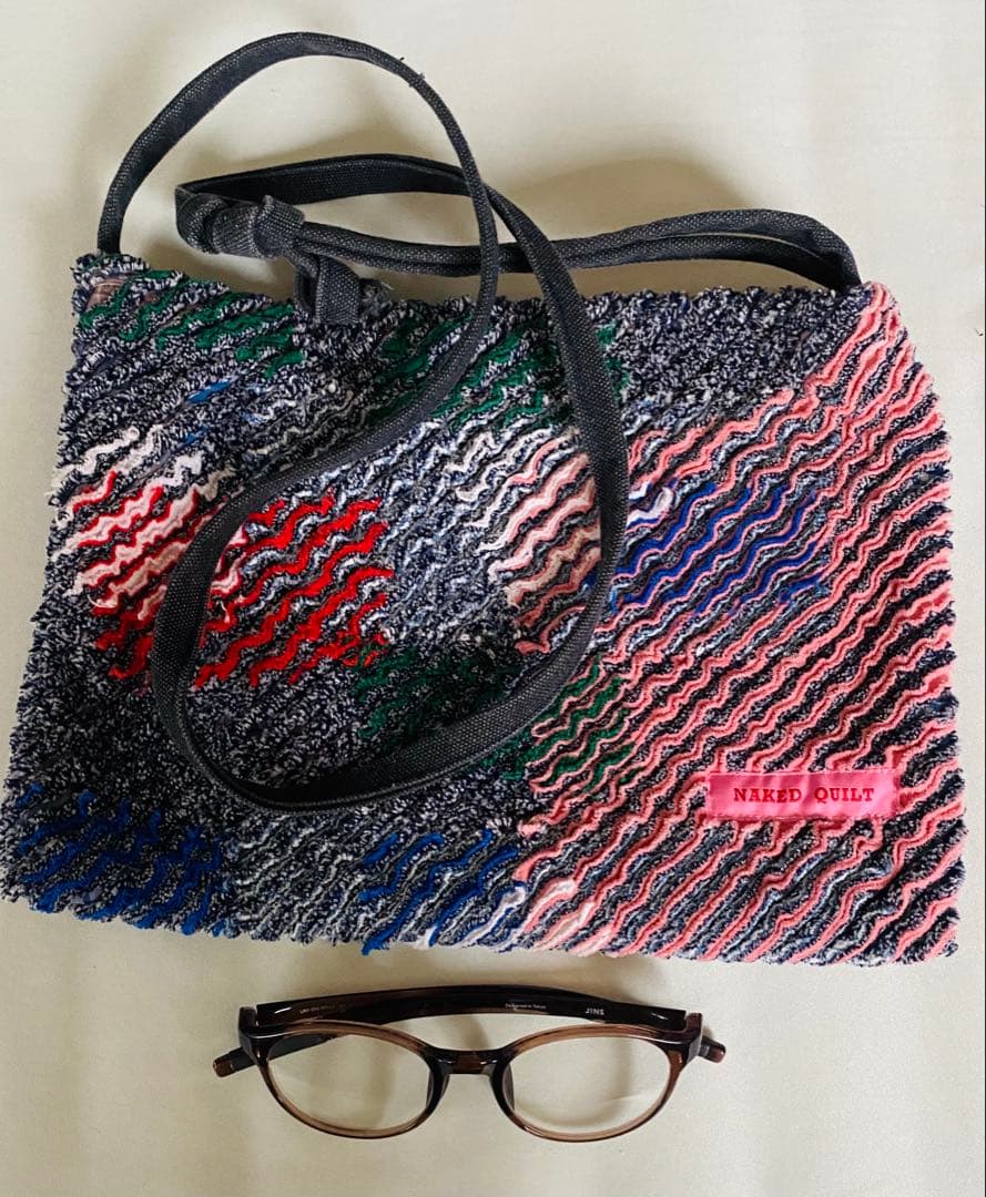 NAKED QUILT バッグ ハンドメイド ショルダー スラッシュキルト
