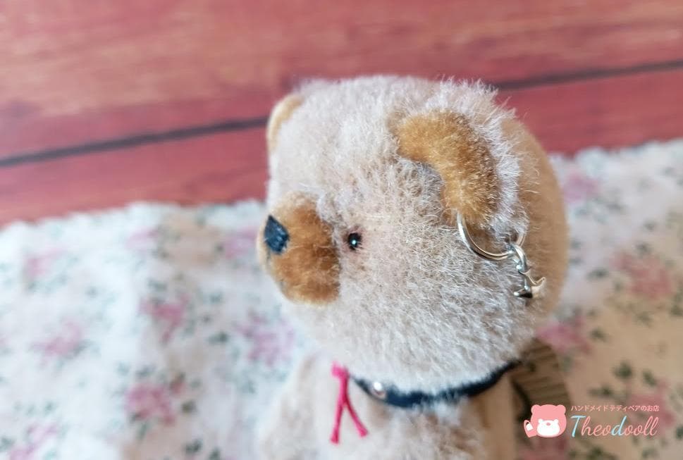 ハンドメイド アンティーク風こぐまちゃん鼻茶