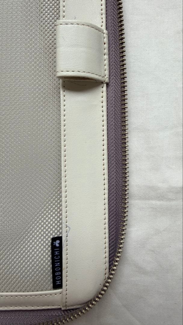 ほぼ日手帳カバー ミナペルホネン ohayo グレー 花柄 美品