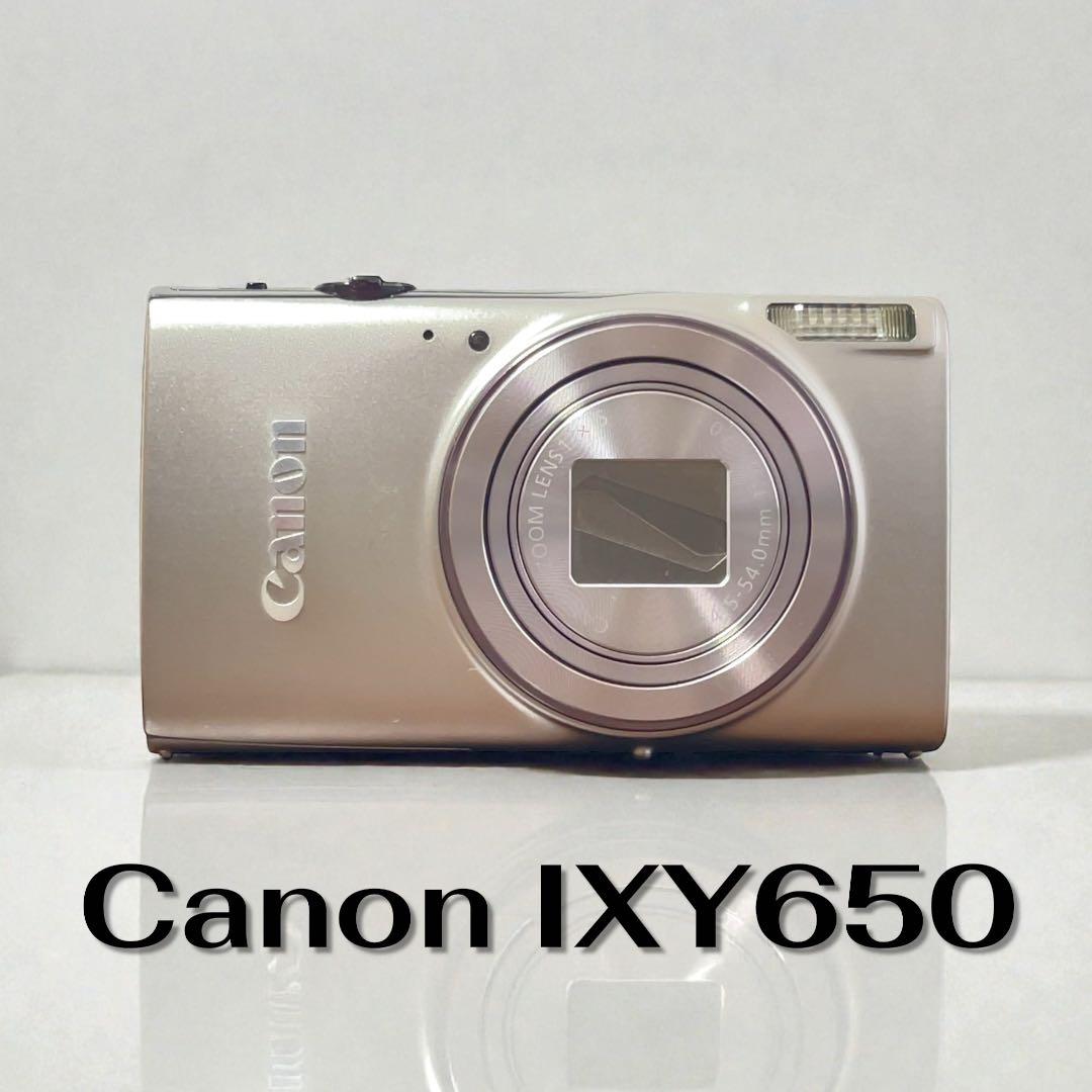 【美品】 Canon IXY650 純正充電器 純正バッテリー2個 付き